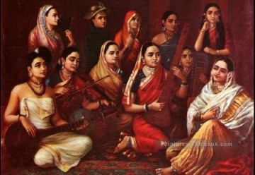 Indienne œuvres - Raja Ravi Varma Galaxie des musiciens